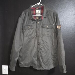 Legendary Whitetails The Journeyman Chore Jacket Gray Size XL